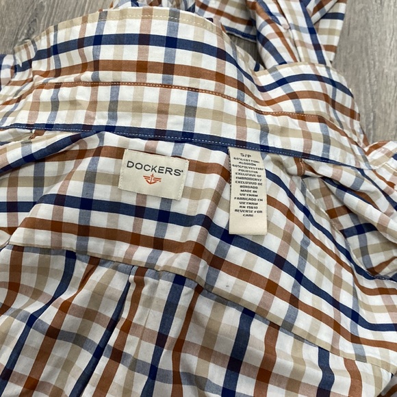 Dockers Collared Shirt Size Small Excellent Condition - Picture 4 of 5